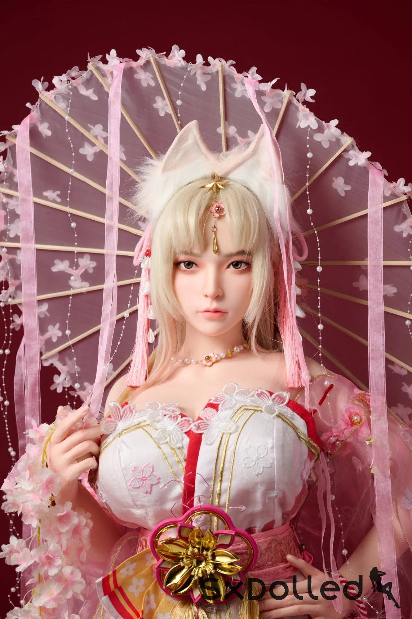 Xiao Wu (G-Cup) (156cm) |Asian Blonde Kitty Sex Doll | BQ Doll G-Cup / 156cm / Blonde Sex Doll