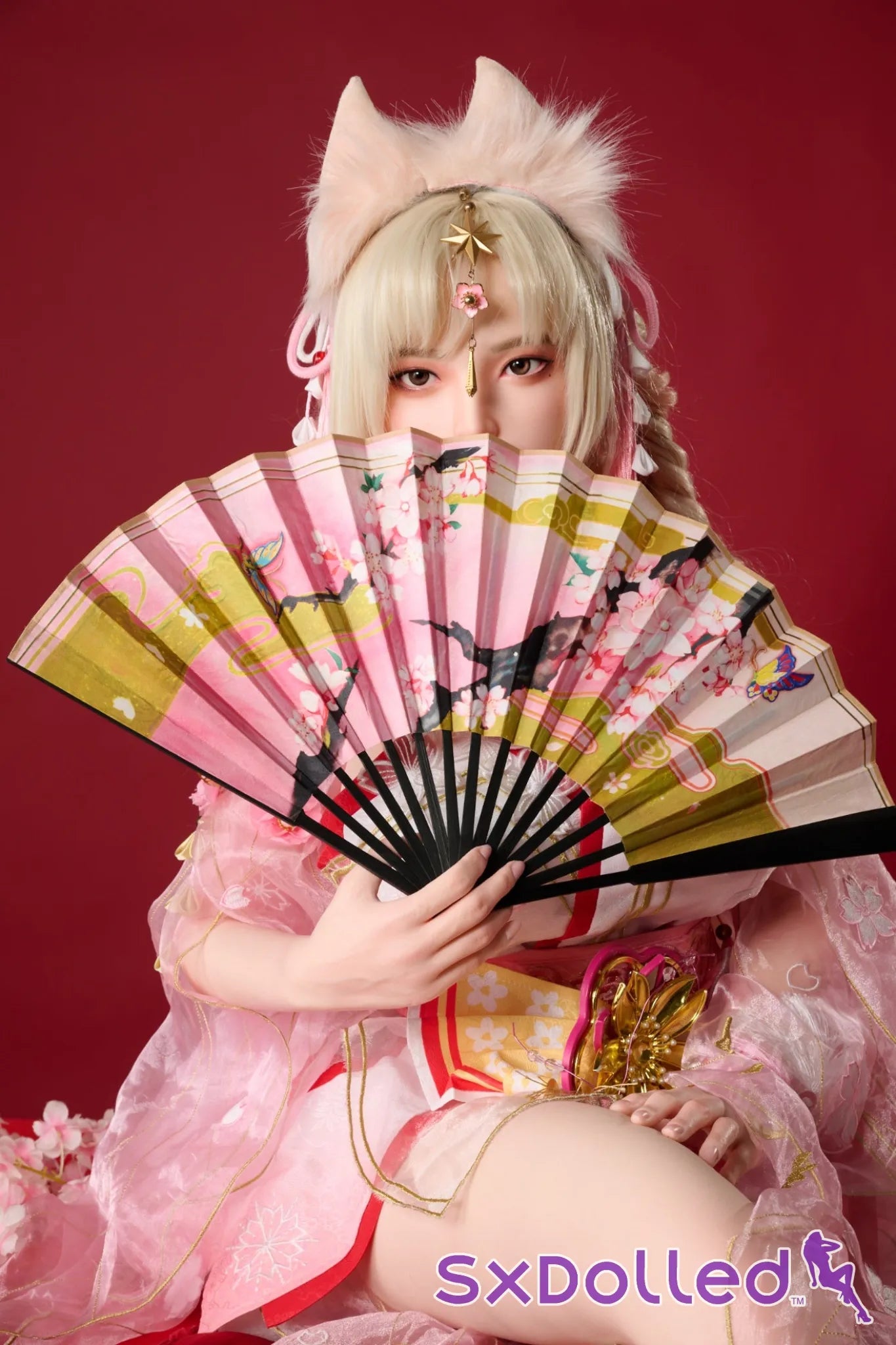 Xiao Wu (G-Cup) (156cm) |Asian Blonde Kitty Sex Doll | BQ Doll G-Cup / 156cm / Blonde Sex Doll