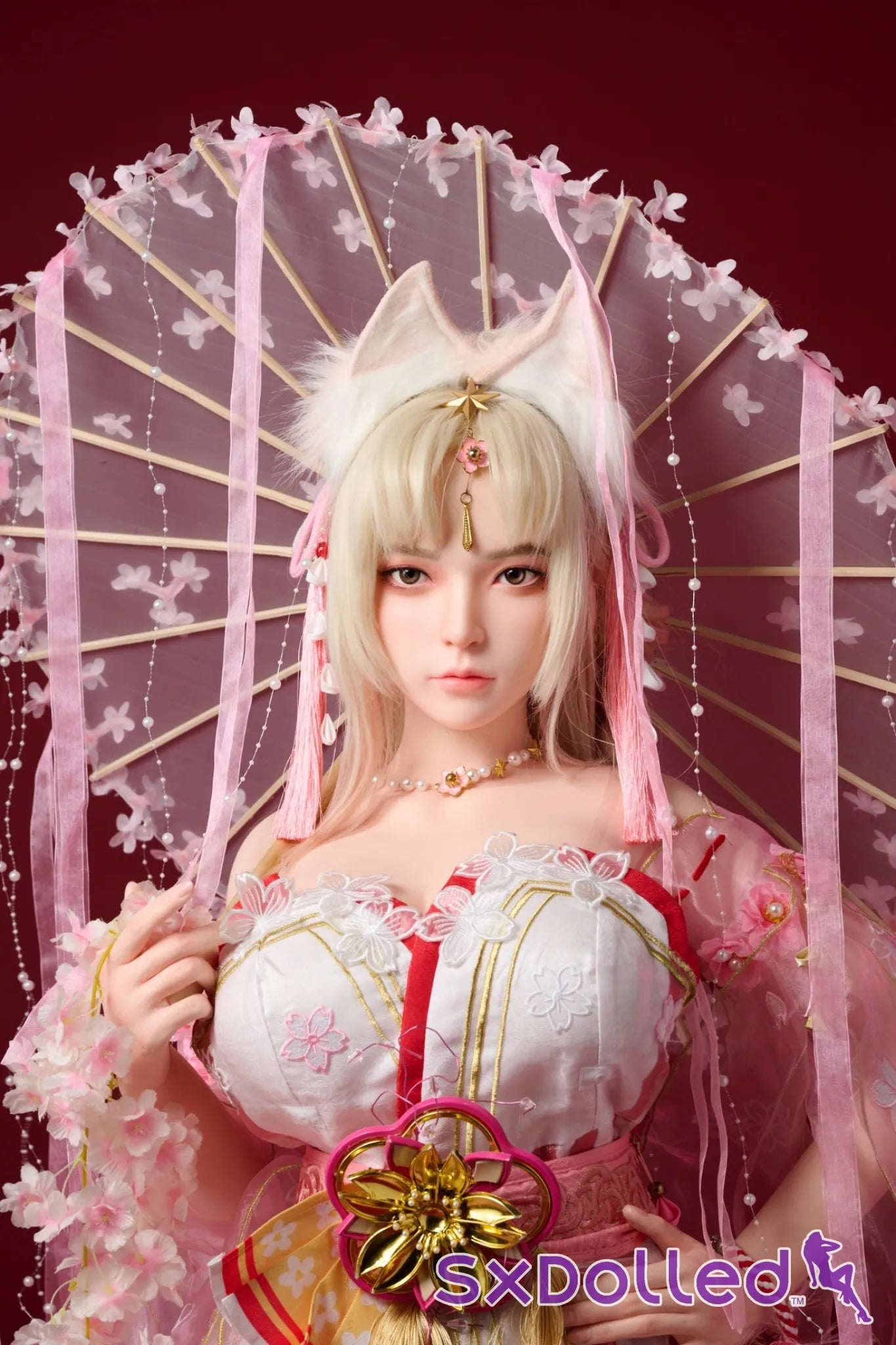 Xiao Wu (G-Cup) (156cm) |Asian Blonde Kitty Sex Doll | BQ Doll G-Cup / 156cm / Blonde Sex Doll