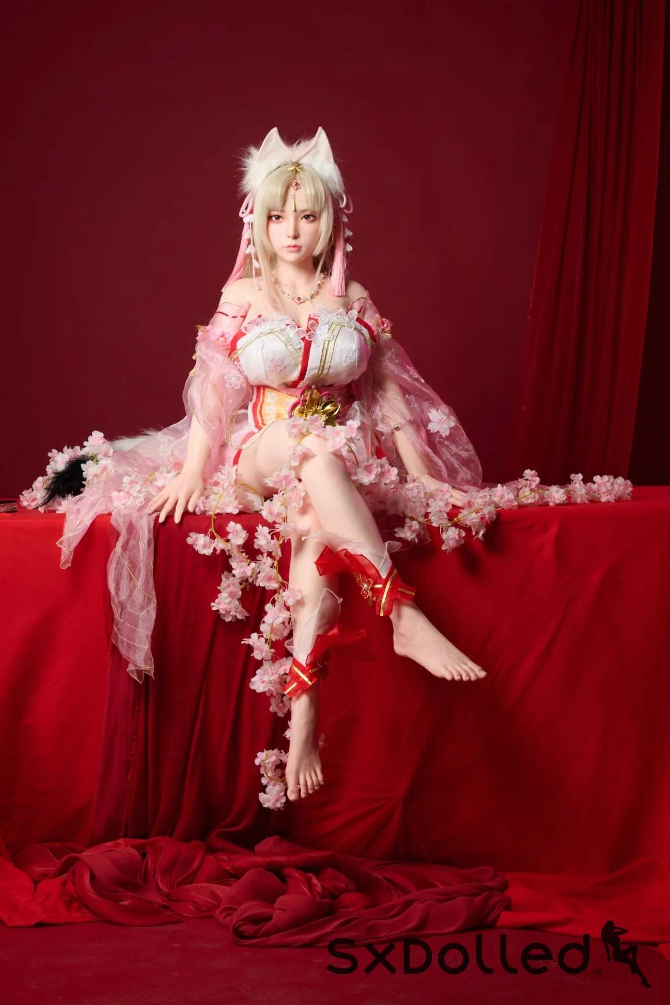 Xiao Wu (G-Cup) (156cm) |Asian Blonde Kitty Sex Doll | BQ Doll G-Cup / 156cm / Blonde Sex Doll