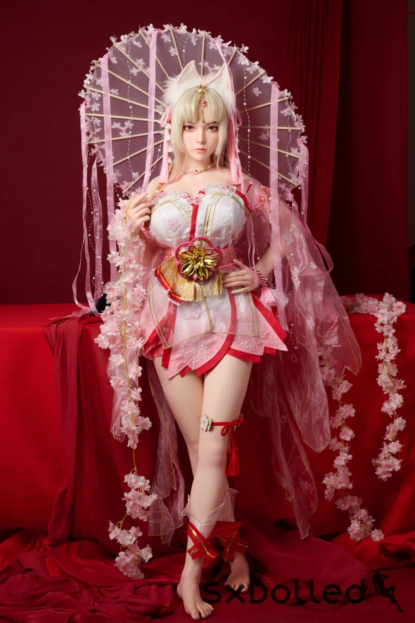 Xiao Wu (G-Cup) (156cm) |Asian Blonde Kitty Sex Doll | BQ Doll G-Cup / 156cm / Blonde Sex Doll