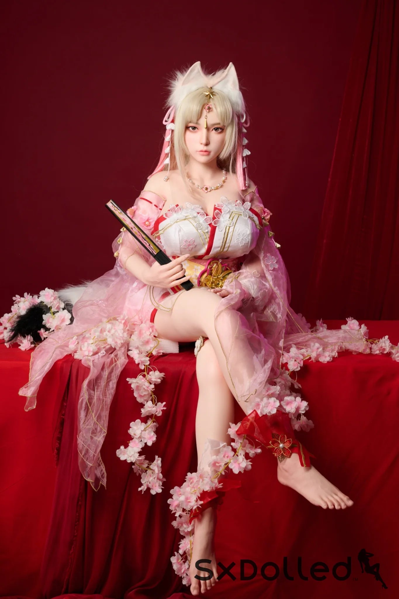 Xiao Wu (G-Cup) (156cm) |Asian Blonde Kitty Sex Doll | BQ Doll G-Cup / 156cm / Blonde Sex Doll