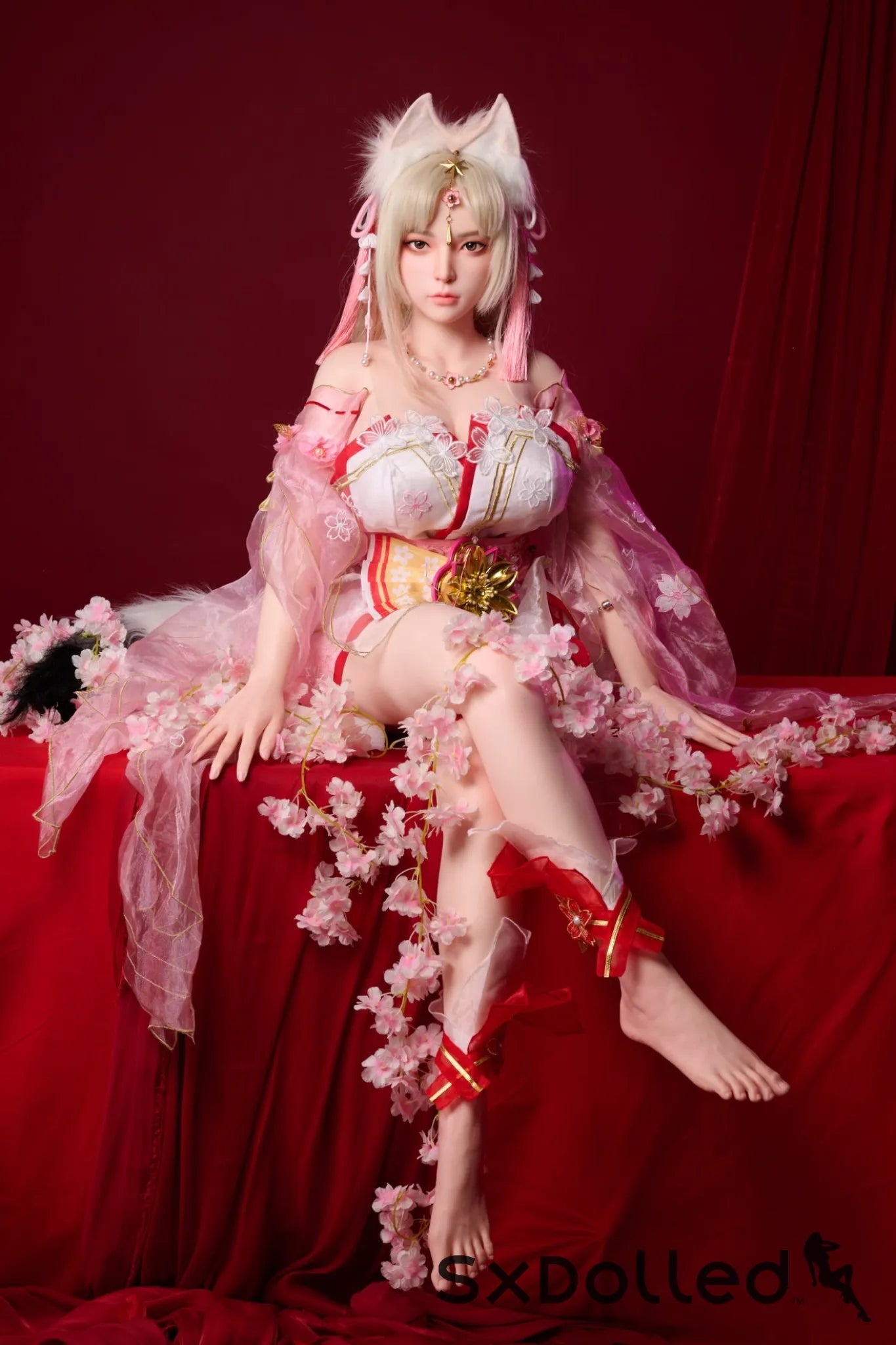 Xiao Wu (G-Cup) (156cm) |Asian Blonde Kitty Sex Doll | BQ Doll G-Cup / 156cm / Blonde Sex Doll
