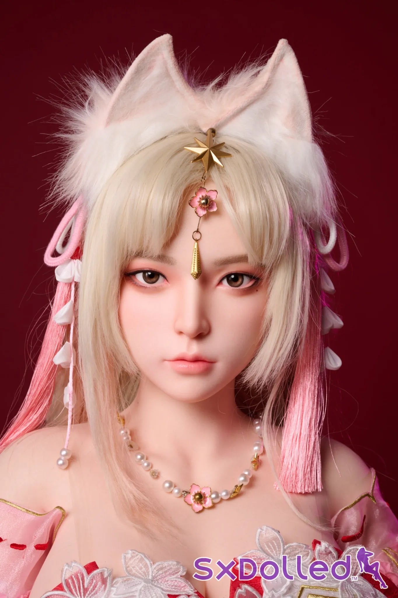 Xiao Wu (G-Cup) (156cm) |Asian Blonde Kitty Sex Doll | BQ Doll G-Cup / 156cm / Blonde Sex Doll