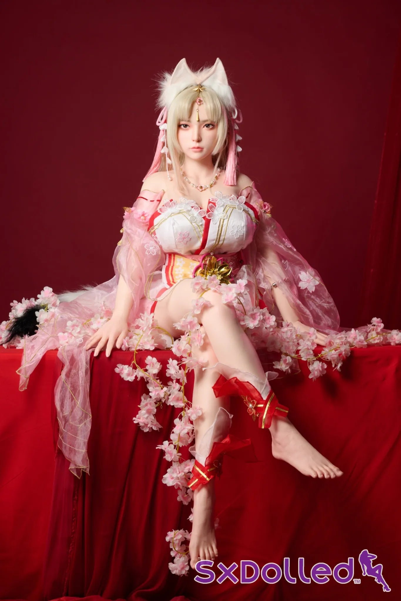 Xiao Wu (G-Cup) (156cm) |Asian Blonde Kitty Sex Doll | BQ Doll G-Cup / 156cm / Blonde Sex Doll