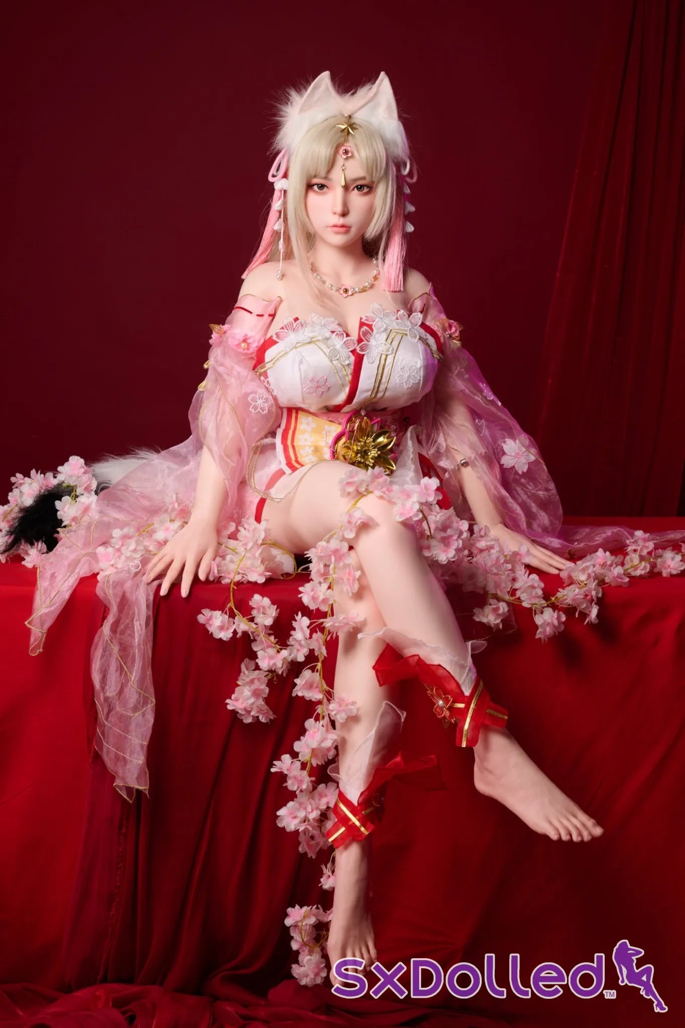 Xiao Wu (G-Cup) (156cm) |Asian Blonde Kitty Sex Doll | BQ Doll G-Cup / 156cm / Blonde Sex Doll