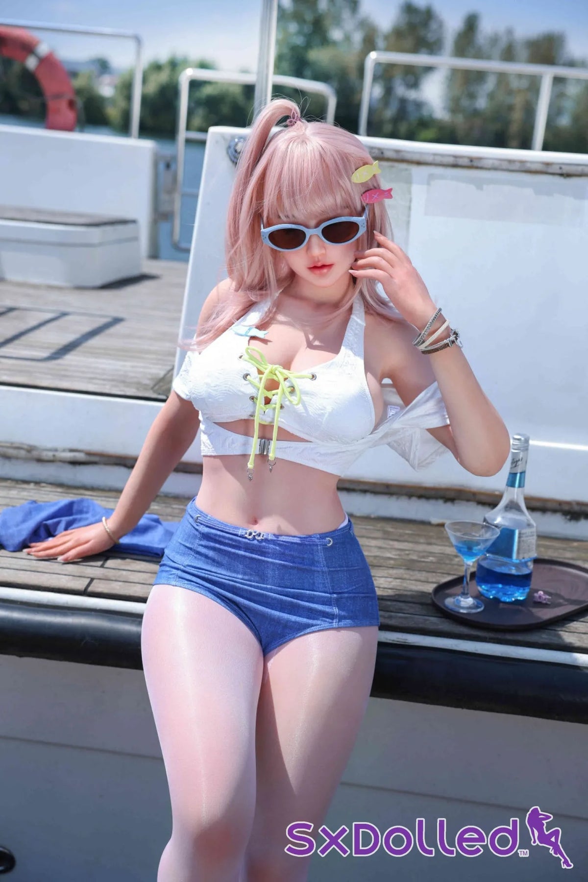 Xiena (H-Cup) (160cm) | Playful Yacht Goddess Sex Doll | XYColo Doll - H-Cup / 160cm / Pink - Sex Doll