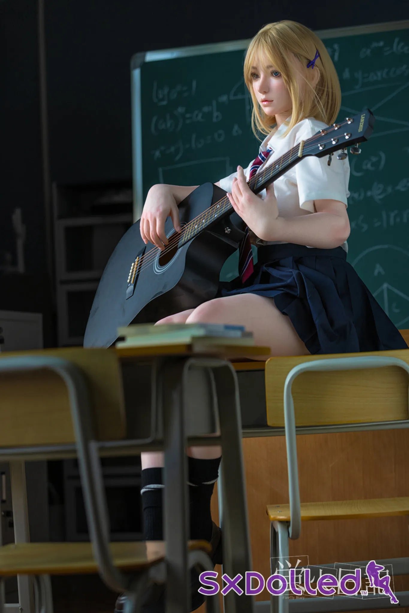 Xifeng A (I-Cup) (164cm) | Blonde Guitarist Sex Doll | Firefly Diary - I-Cup / 164cm / Blonde - Sex Doll