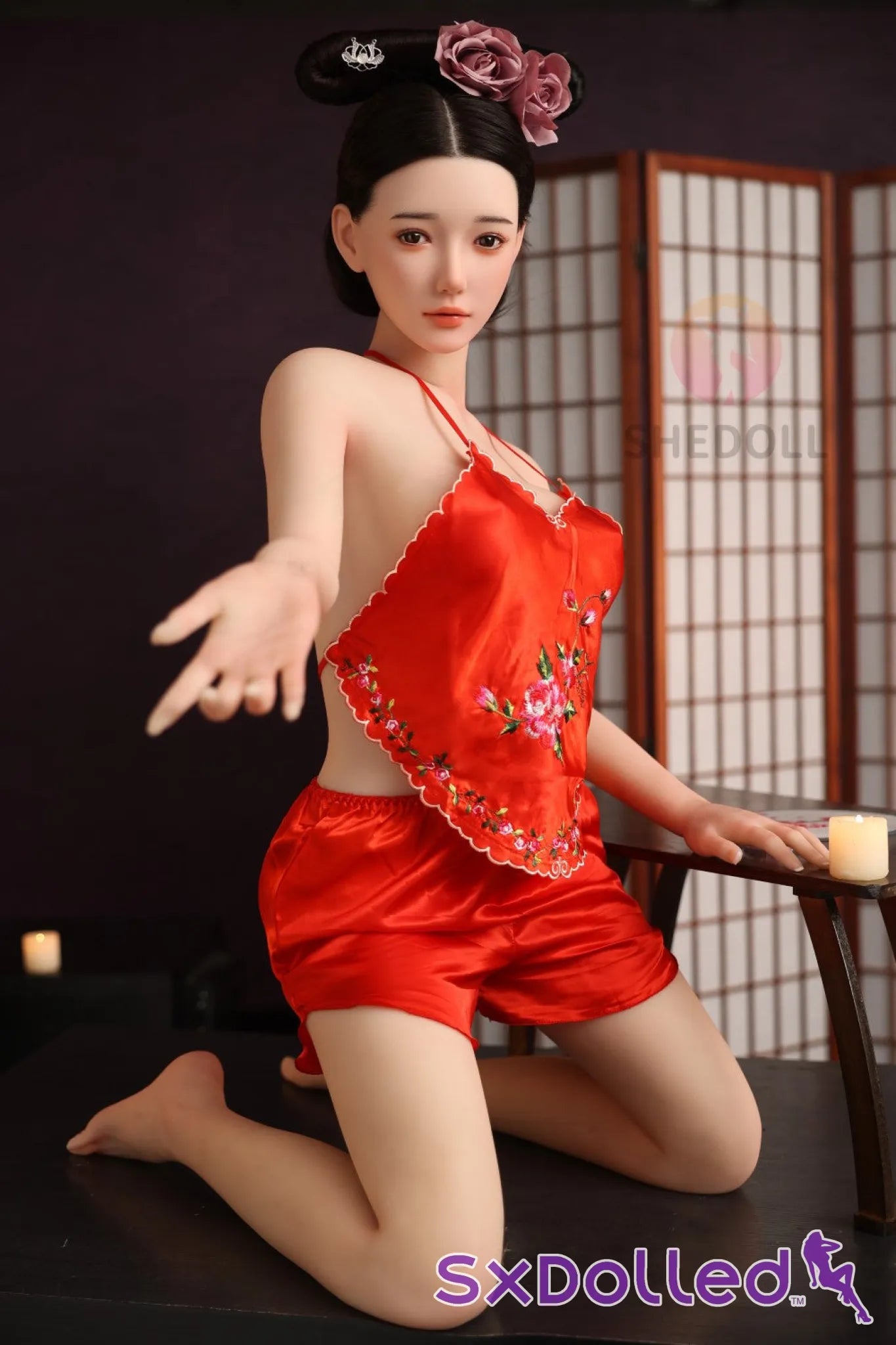 Xyrelle (C-Cup) (158cm) | Sex Doll C-Cup / 158cm / Black Sex Doll
