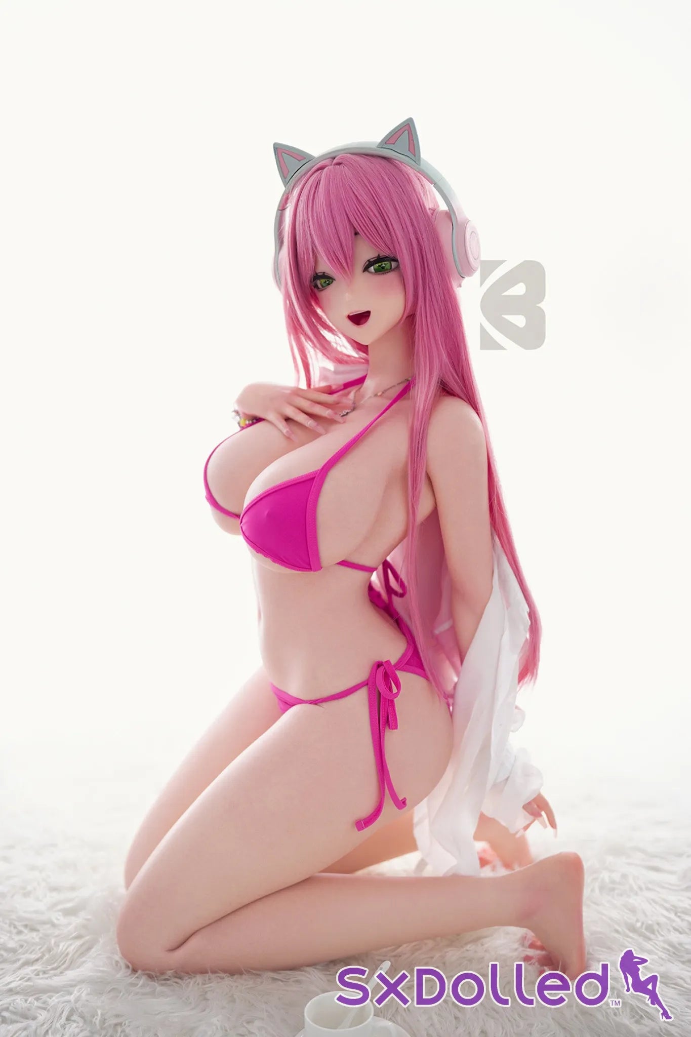 Yamada Kanon (J-Cup) (155cm) | Busty Anime Sex Doll | BC Doll J-Cup / 155cm / Pink Sex Doll