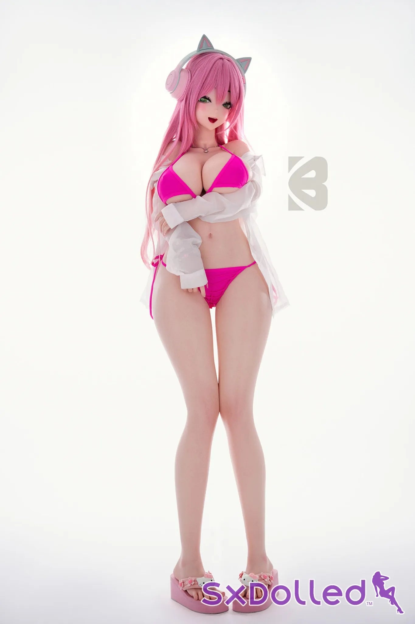 Yamada Kanon (J-Cup) (155cm) | Busty Anime Sex Doll | BC Doll J-Cup / 155cm / Pink Sex Doll