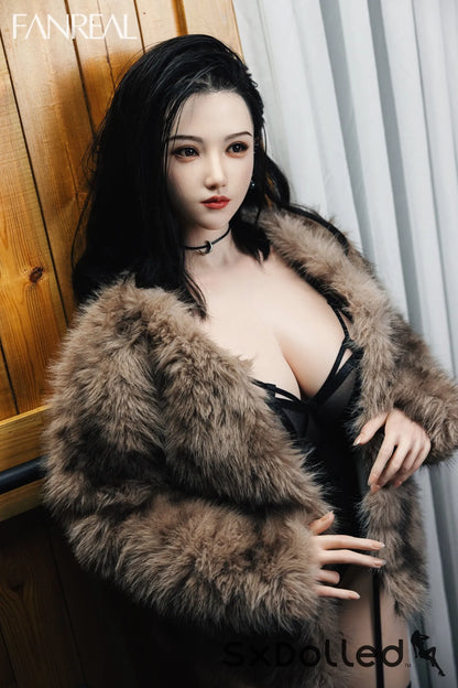Yao A (F-Cup) (159cm) | Asian Ultra Realistic Sex Doll | Fanreal F-Cup / 159cm / Black Sex Doll