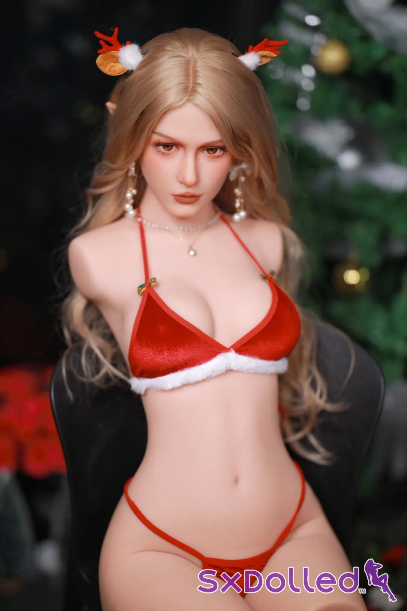 Yasmin A (E-Cup) (93cm) | Blonde Pear Sex Doll Torso | Fire Doll E-Cup / 93cm / Blonde Sex Torso