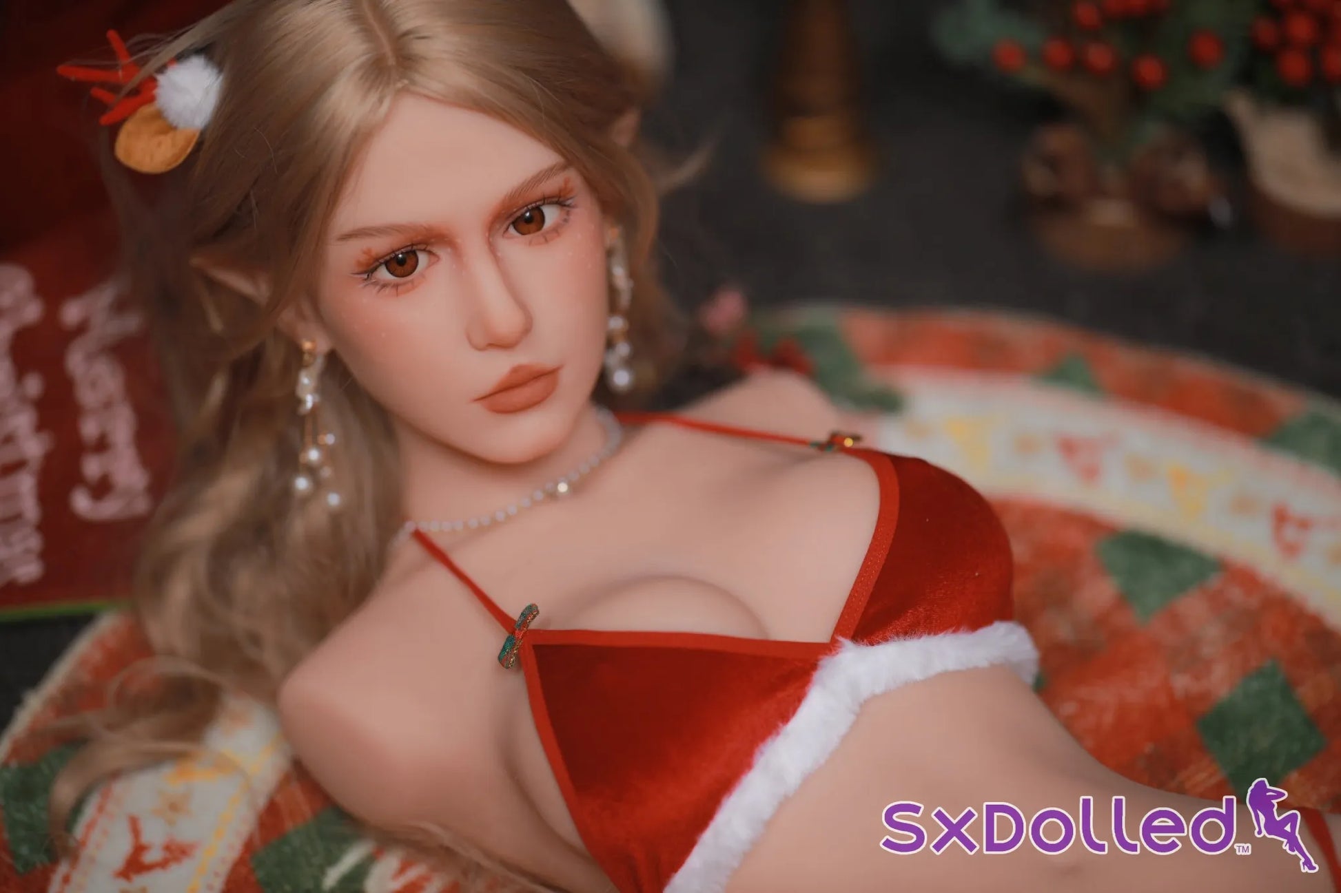 Yasmin A (E-Cup) (93cm) | Blonde Pear Sex Doll Torso | Fire Doll E-Cup / 93cm / Blonde Sex Torso