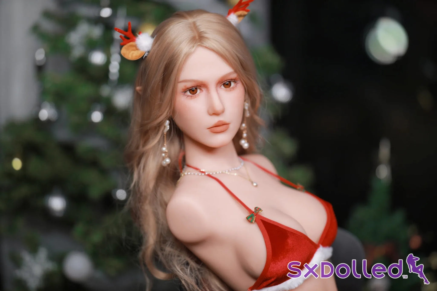 Yasmin A (E-Cup) (93cm) | Blonde Pear Sex Doll Torso | Fire Doll E-Cup / 93cm / Blonde Sex Torso