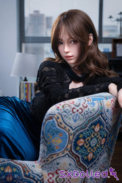 Yelan (I-Cup) (160cm) | Blue Cheongsam Sex Doll | Firefly Diary | MAX Series - I-Cup / 160cm / Brunette - Sex Doll