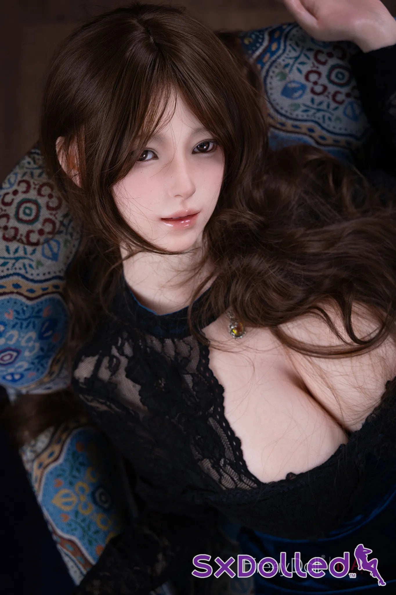 Yelan (I-Cup) (160cm) | Blue Cheongsam Sex Doll | Firefly Diary | MAX Series - I-Cup / 160cm / Brunette - Sex Doll