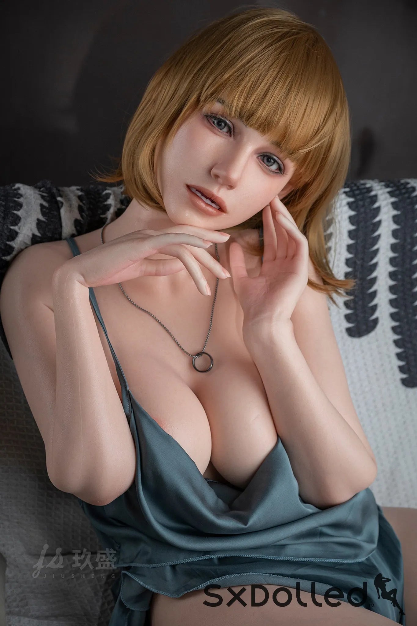 Yoyo (E-Cup) (152cm) | Caucasian Blonde Sex Doll | Jiusheng Doll E-Cup / 152cm / Blonde Sex Doll