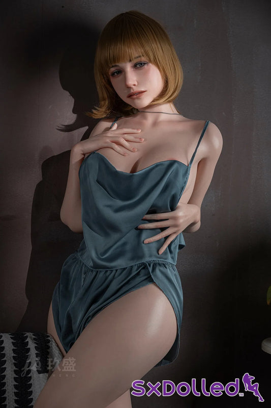 Yoyo (E-Cup) (152cm) | Caucasian Blonde Sex Doll | Jiusheng Doll E-Cup / 152cm / Blonde Sex Doll
