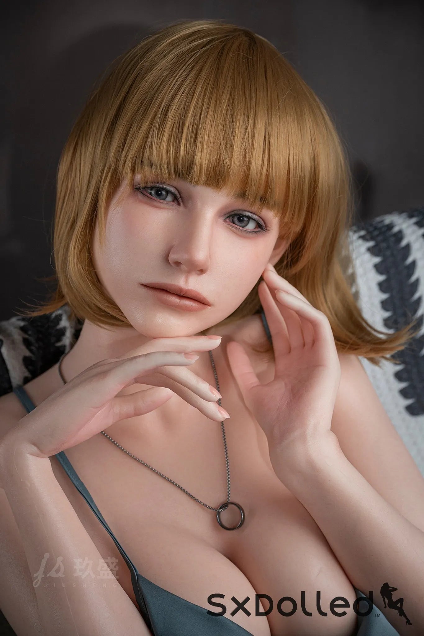 Yoyo (E-Cup) (152cm) | Caucasian Blonde Sex Doll | Jiusheng Doll E-Cup / 152cm / Blonde Sex Doll
