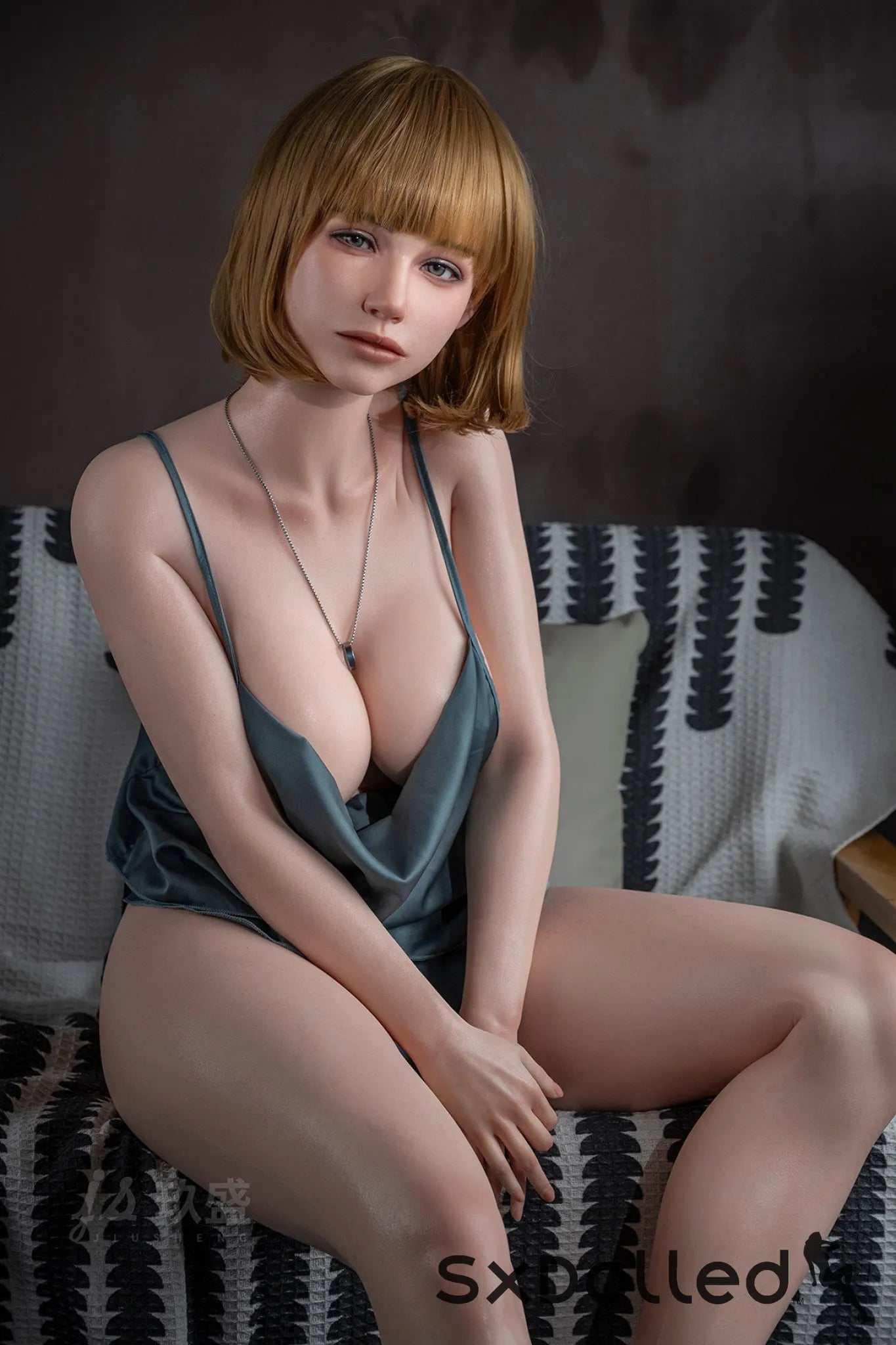 Yoyo (E-Cup) (152cm) | Caucasian Blonde Sex Doll | Jiusheng Doll E-Cup / 152cm / Blonde Sex Doll