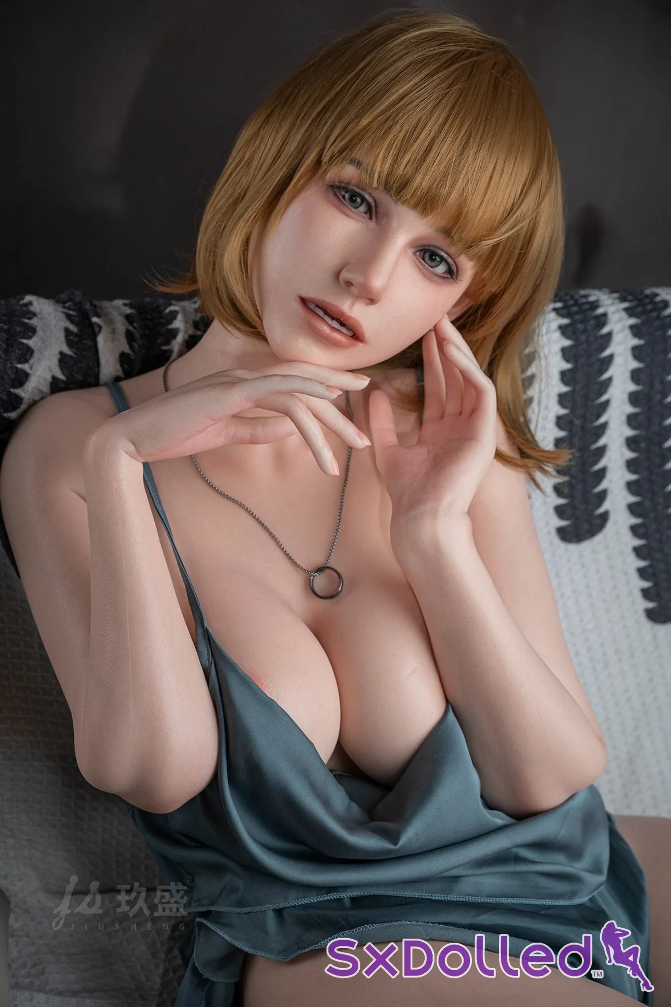 Yoyo (E-Cup) (152cm) | Caucasian Blonde Sex Doll | Jiusheng Doll E-Cup / 152cm / Blonde Sex Doll