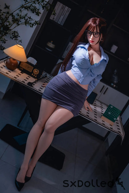 Ysoria (I-Cup) (169cm) | Pear Asian Office Sex Doll | Orangein Doll I-Cup / 169cm / Brunette Sex Doll