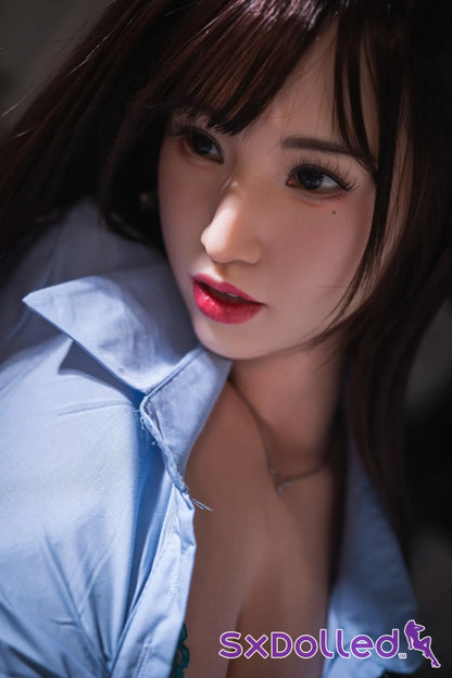 Ysoria (I-Cup) (169cm) | Pear Asian Office Sex Doll | Orangein Doll I-Cup / 169cm / Brunette Sex Doll