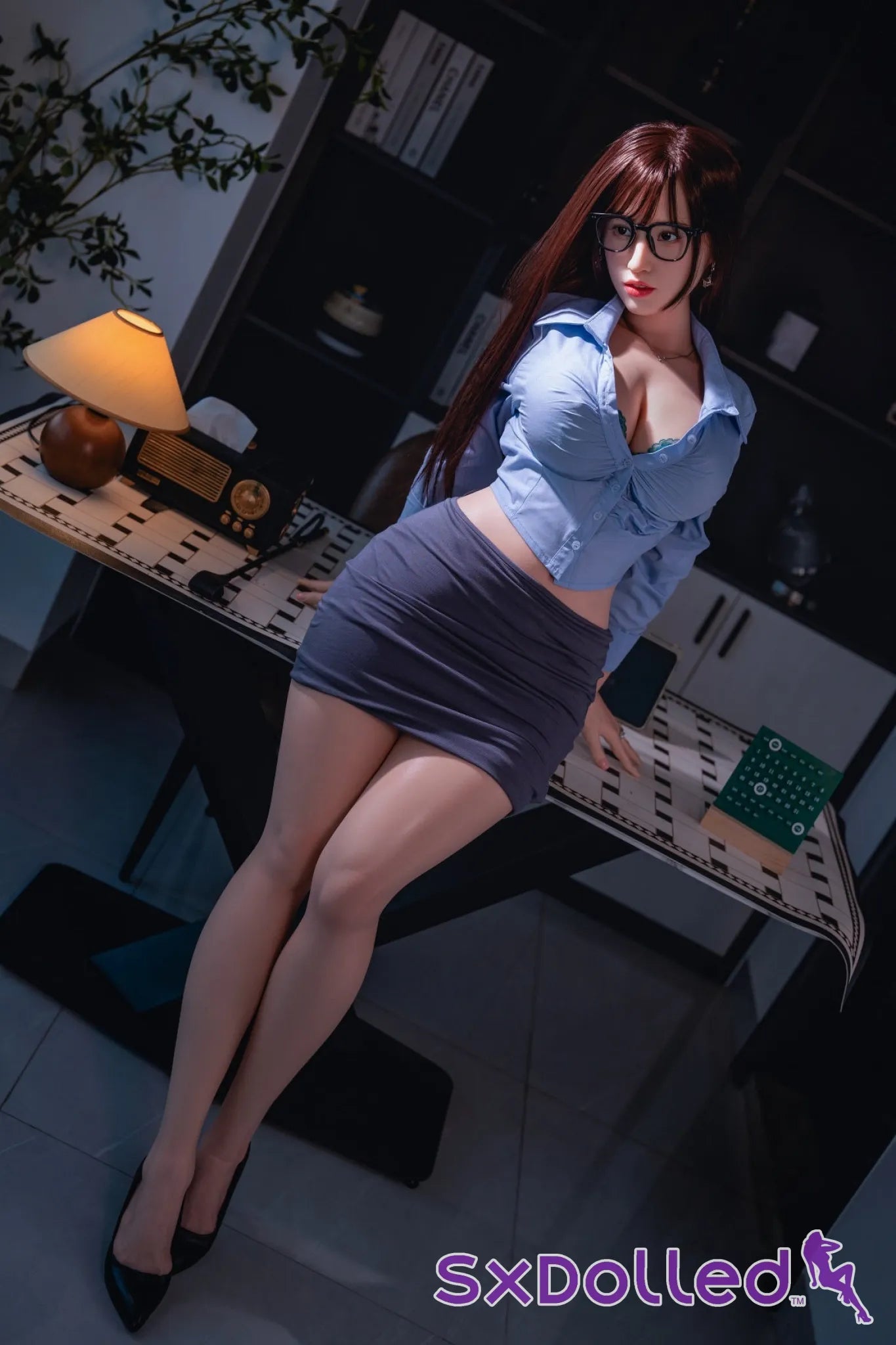 Ysoria (I-Cup) (169cm) | Pear Asian Office Sex Doll | Orangein Doll I-Cup / 169cm / Brunette Sex Doll