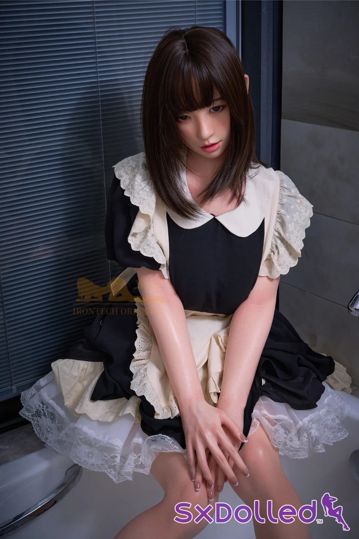 Yui C (E-Cup) (158cm) | Asian Maid Cosplay Sex Doll | Irontech Doll E-Cup / 158cm / Brunette Sex Doll