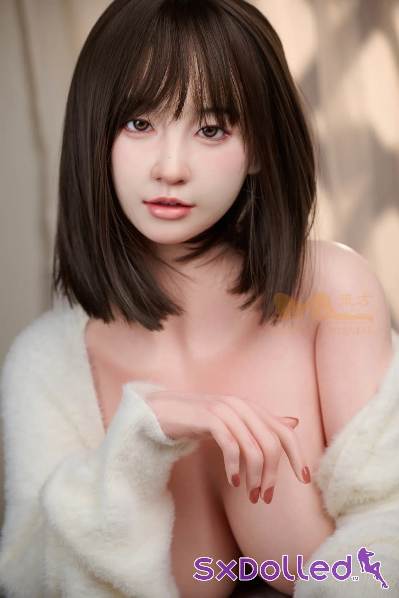 Yui D (E-Cup) (158cm) | Busty Asian Sex Doll | Irontech Doll E-Cup / 158cm / Brunette Sex Doll