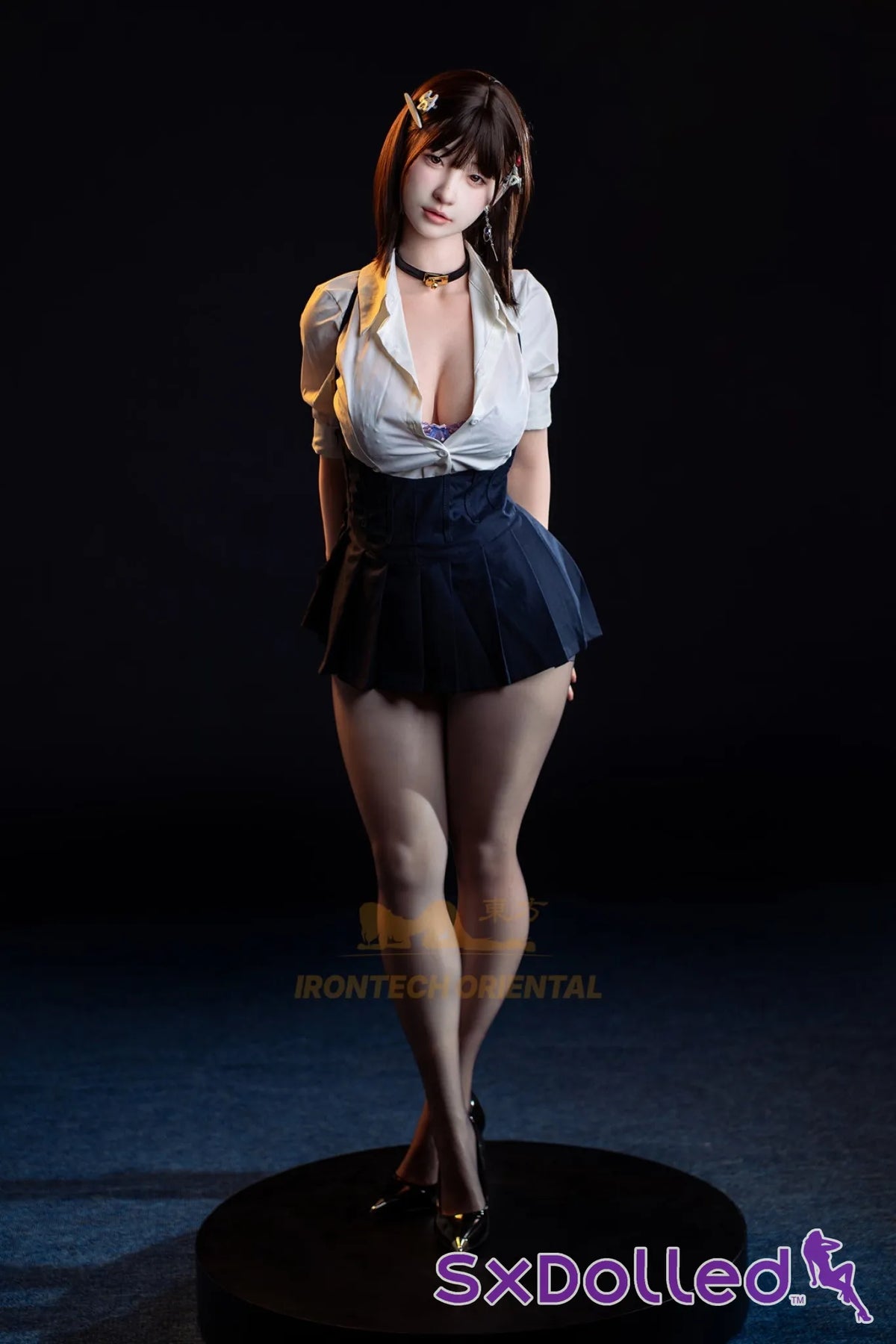 Yui E (E-Cup) (158cm) | Shy Crush Sex Doll | Irontech Doll | Oriental Series - E-Cup / 158cm / Brunette - Sex Doll