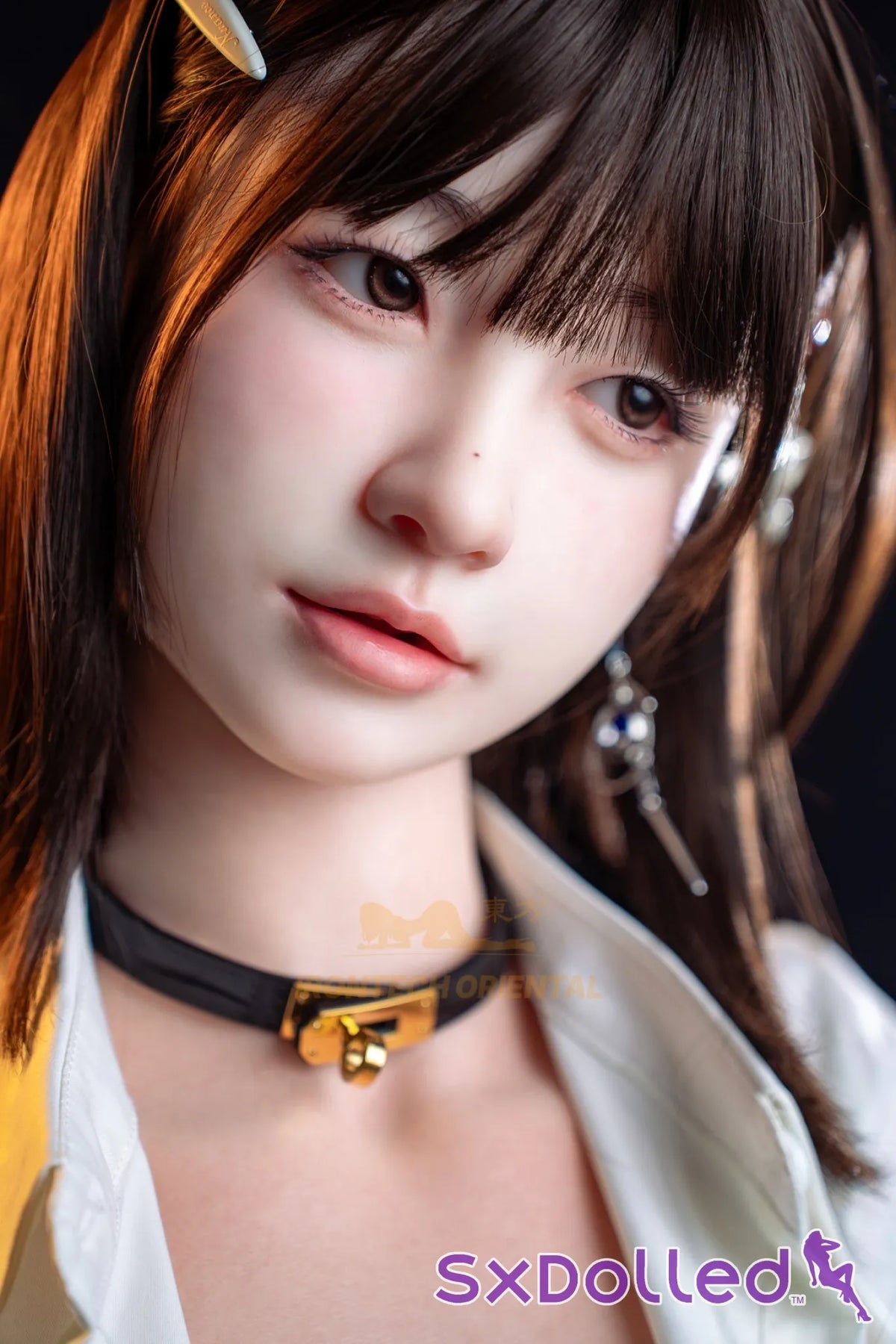 Yui E (E-Cup) (158cm) | Shy Crush Sex Doll | Irontech Doll | Oriental Series - E-Cup / 158cm / Brunette - Sex Doll