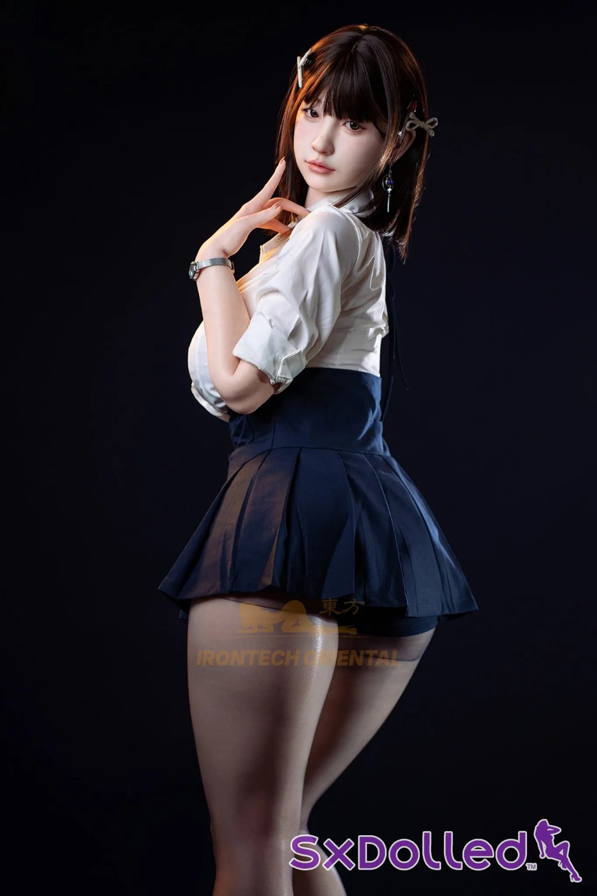 Yui E (E-Cup) (158cm) | Shy Crush Sex Doll | Irontech Doll | Oriental Series - E-Cup / 158cm / Brunette - Sex Doll