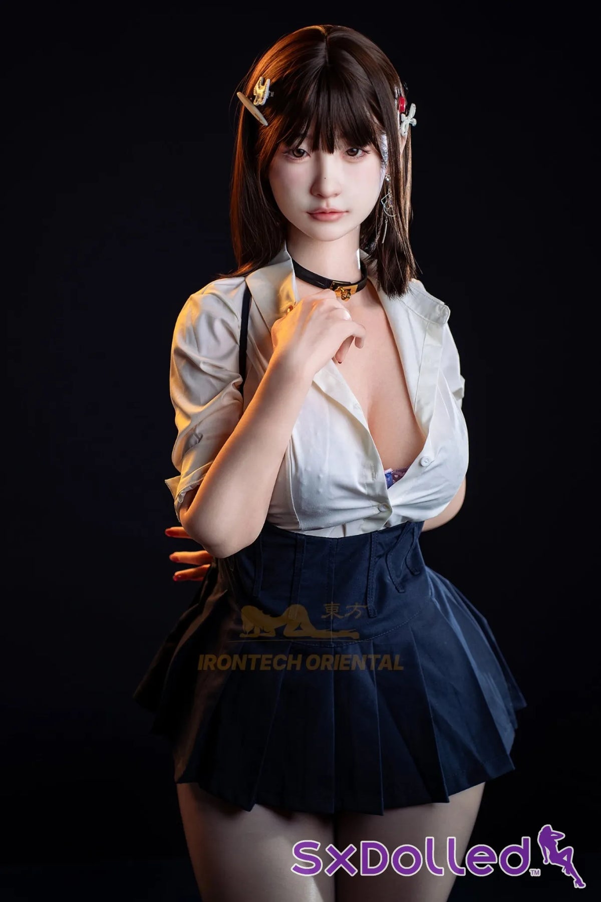 Yui E (E-Cup) (158cm) | Shy Crush Sex Doll | Irontech Doll | Oriental Series - E-Cup / 158cm / Brunette - Sex Doll