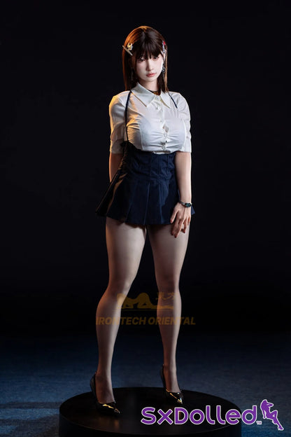 Yui E (E-Cup) (158cm) | Shy Crush Sex Doll | Irontech Doll | Oriental Series - E-Cup / 158cm / Brunette - Sex Doll
