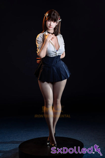 Yui E (E-Cup) (158cm) | Shy Crush Sex Doll | Irontech Doll | Oriental Series - E-Cup / 158cm / Brunette - Sex Doll