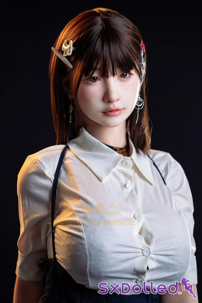 Yui E (E-Cup) (158cm) | Shy Crush Sex Doll | Irontech Doll | Oriental Series - E-Cup / 158cm / Brunette - Sex Doll