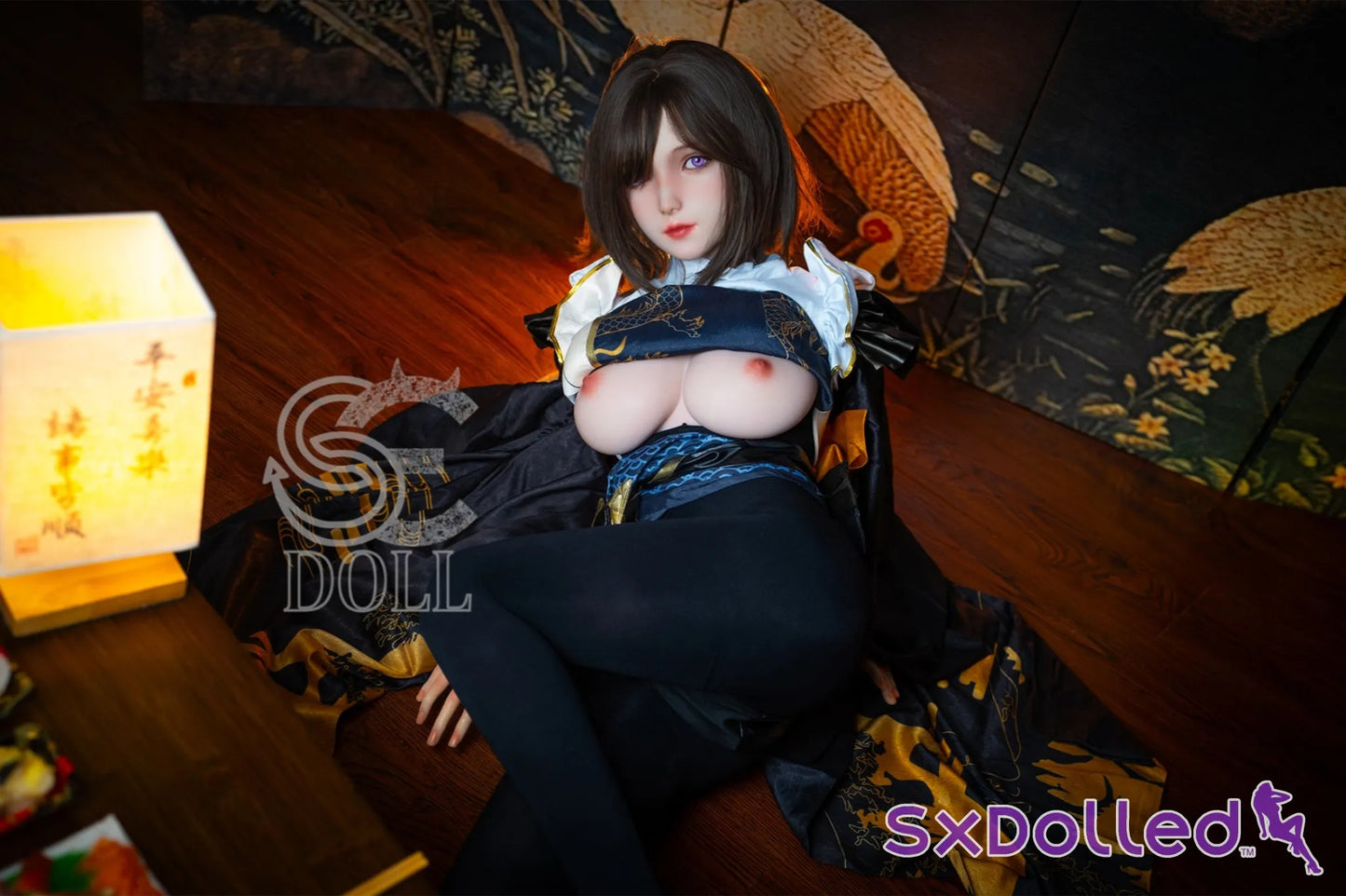Yukki.I A (D Cup) (155cm) | Caucasian Purple Eyed Sex Doll | SE Doll D Cup / 155cm / Brunette Sex Doll