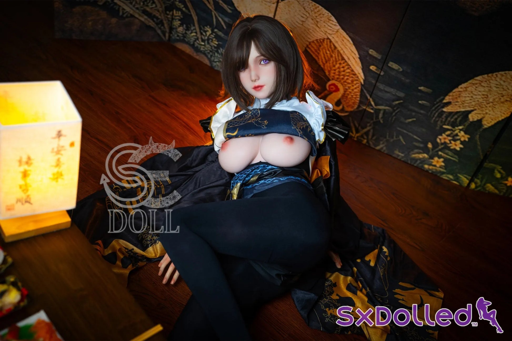 Yukki.I A (D Cup) (155cm) | Caucasian Purple Eyed Sex Doll | SE Doll D Cup / 155cm / Brunette Sex Doll