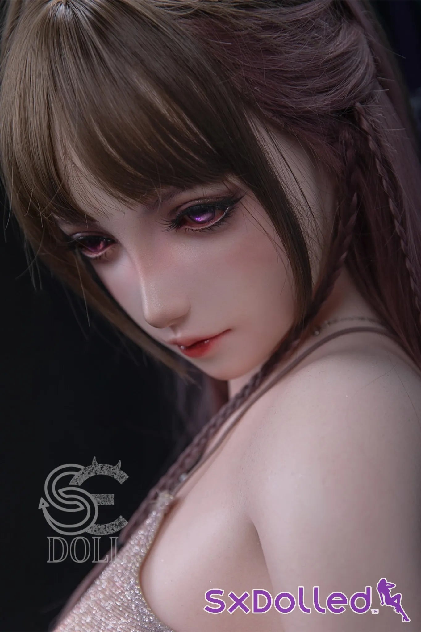 Yukki.I (D Cup) (155cm) | Purple Eyed Caucasian Sex Doll | SE Doll D Cup / 155cm / Brunette Sex Doll