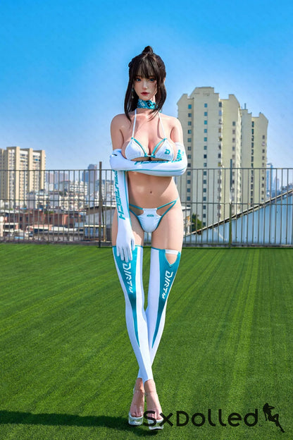 Yulania A (H-Cup) (163cm) | Slim Busty Asian Sex Doll | AITIA H-Cup / 163cm / Black Sex Doll