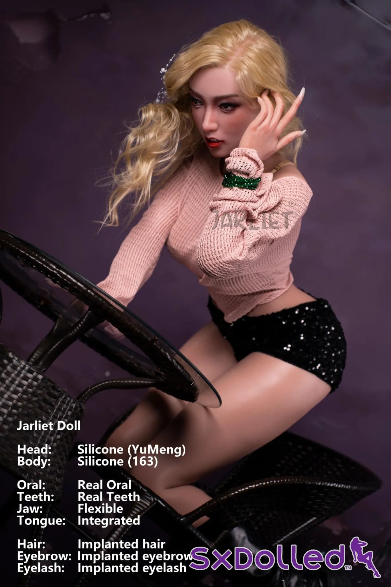 YuMeng (I-Cup) (163cm) | Blonde Tan Caucasian Sex Doll | Jarliet - I-Cup / 163cm / Blonde - Sex Doll