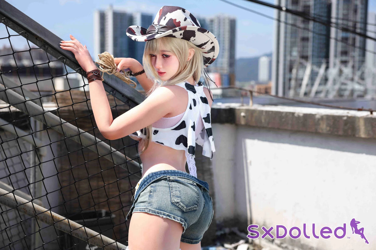 Yusi A (H-Cup) (160cm) | Blonde Cowgirl Sex Doll | XYColo Doll - H-Cup / 160cm / Blonde - Sex Doll