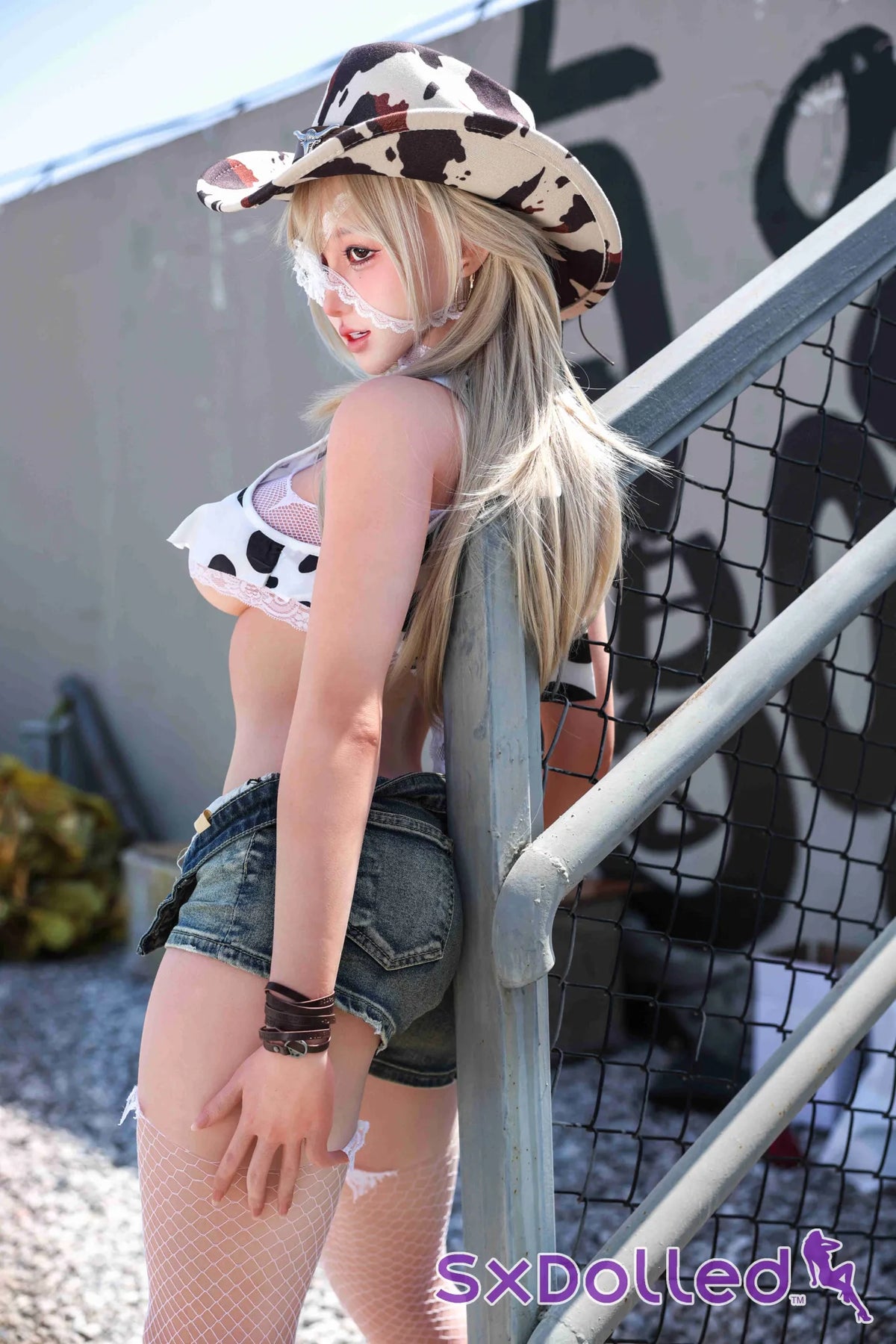 Yusi A (H-Cup) (160cm) | Blonde Cowgirl Sex Doll | XYColo Doll - H-Cup / 160cm / Blonde - Sex Doll