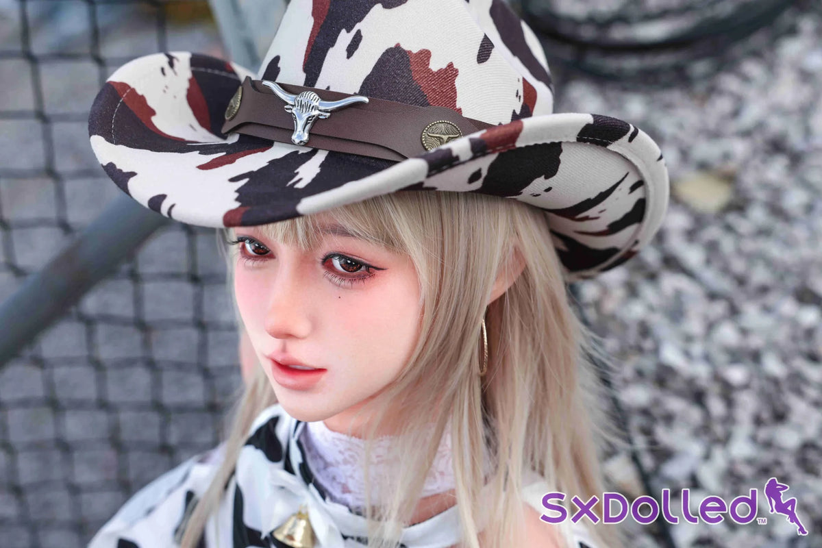 Yusi A (H-Cup) (160cm) | Blonde Cowgirl Sex Doll | XYColo Doll - H-Cup / 160cm / Blonde - Sex Doll