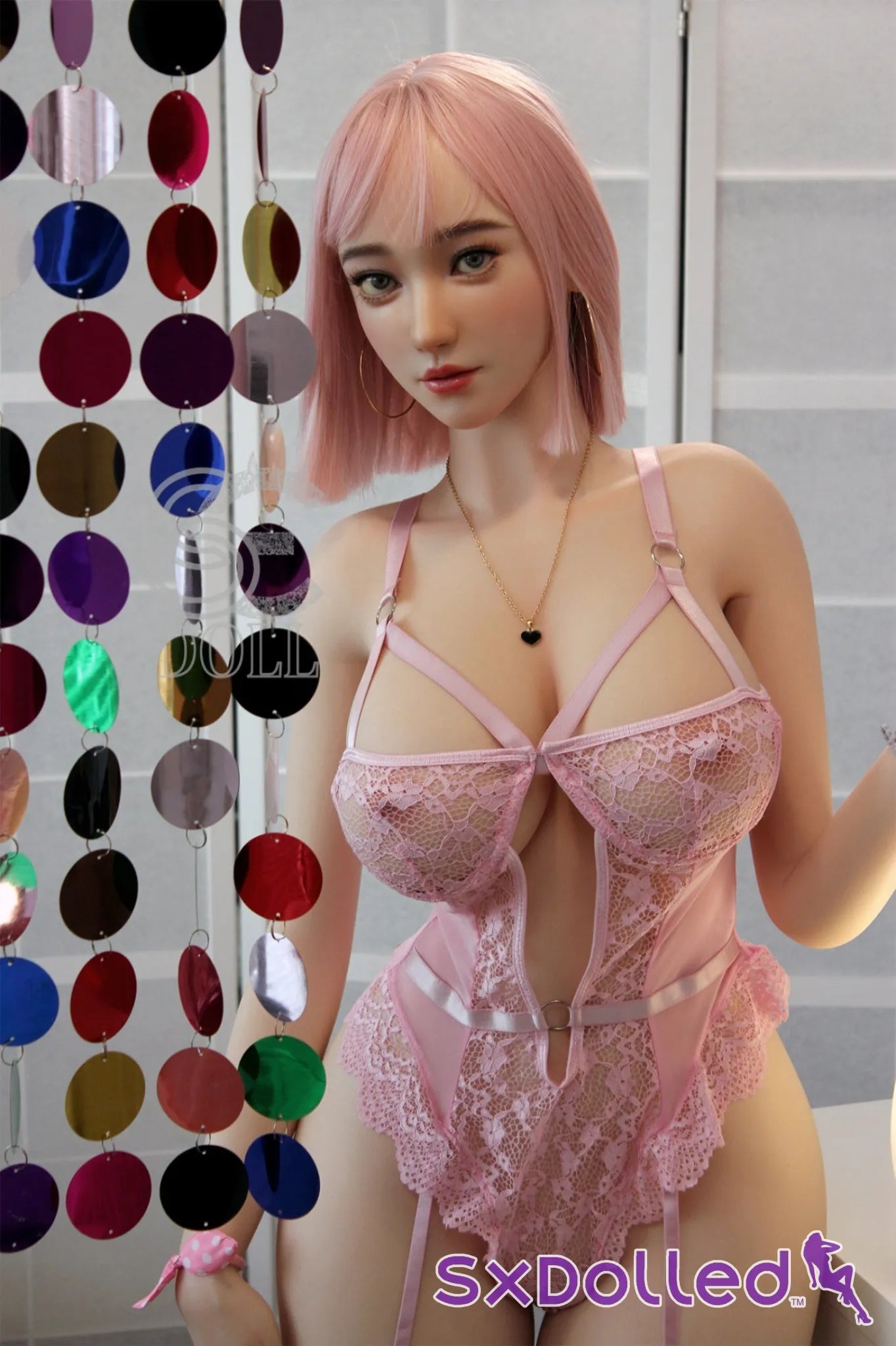Yuuka.A (I Cup) (157cm) | Thick Pear Pink Hair Sex Doll | SE Doll I Cup / 157cm / Pink Sex Doll