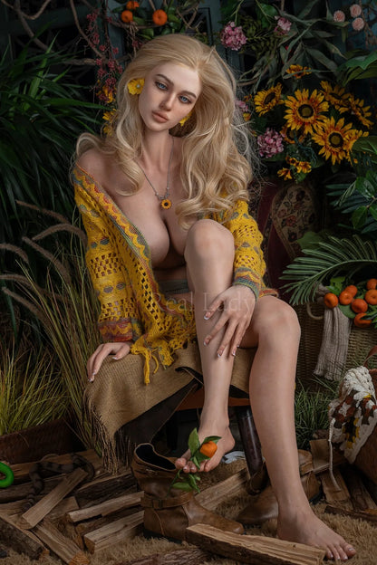 Zafina (J-Cup) (168cm) | Blonde Blue Eyed Sex Doll | Real Lady J-Cup / 168cm / Blonde Sex Doll