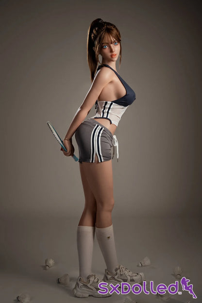 Zeki (E-Cup) (163cm) | Young Badminton Champion Sex Doll | HR Doll - E-Cup / 163cm / Brunette - Sex Doll