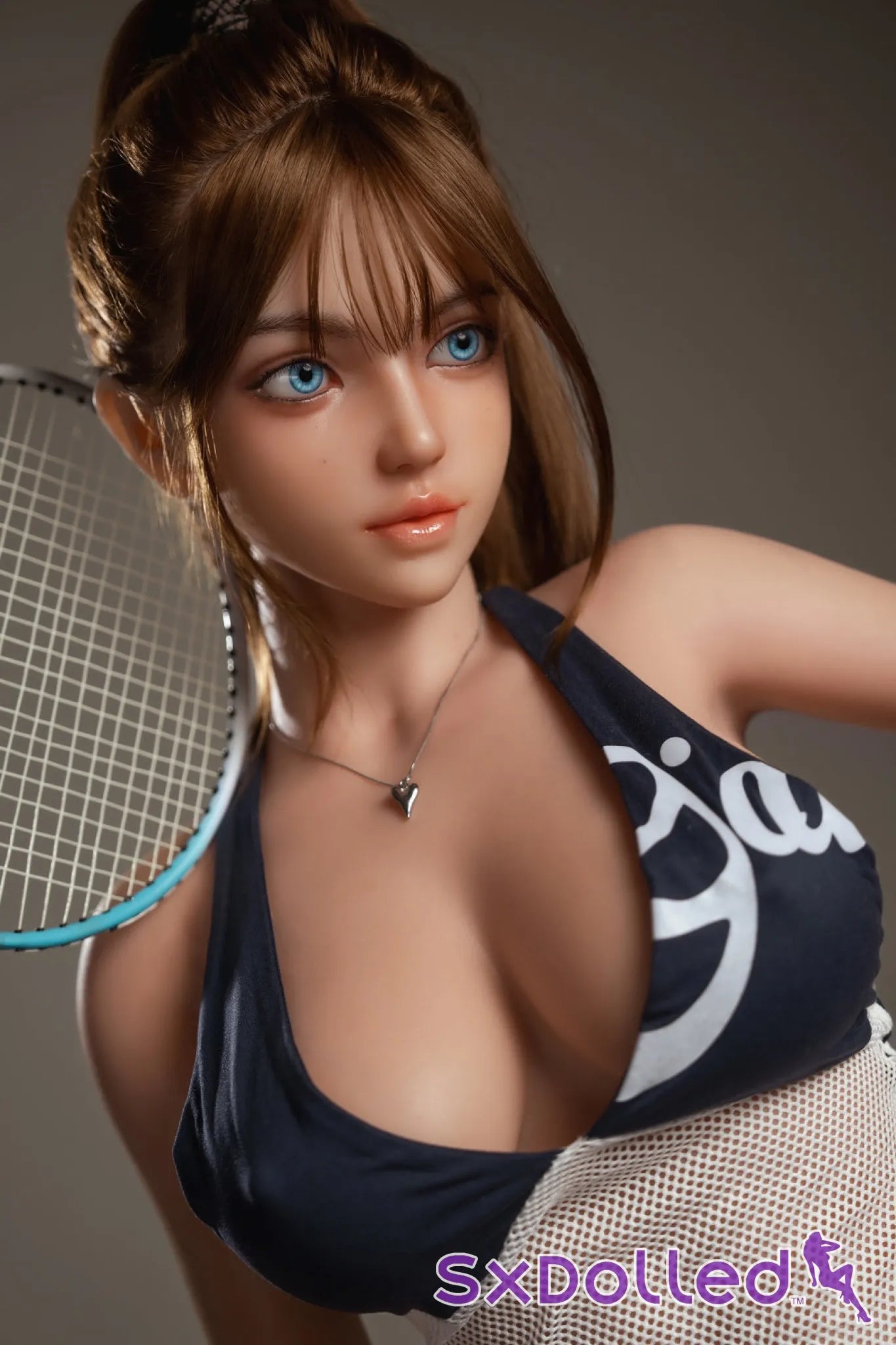 Zeki (E-Cup) (163cm) | Young Badminton Champion Sex Doll | HR Doll - E-Cup / 163cm / Brunette - Sex Doll
